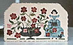 Click/tap for more details of Rosy (cross stitch) by Tralala