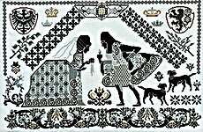 Click/tap for more details of Royals Of The Kingdom (cross stitch) by Rosewood Manor