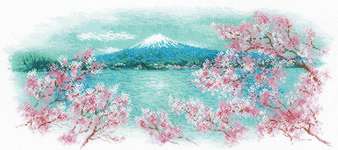 Click for more details of Sakura - Fuji (cross stitch) by Riolis