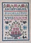 Click for more details of Sampler Fleuri (cross stitch) by Tralala