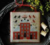 Click for more details of Sampler House V (cross stitch) by Plum Street Samplers