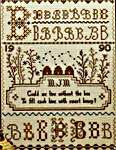 Click for more details of Sampler of Bees (cross stitch) by The City Stitcher