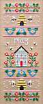Click for more details of Sampler Of The Month - May (cross stitch) by Country Cottage Needleworks