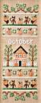 Click for more details of Sampler Of The Month - October (cross stitch) by Country Cottage Needleworks