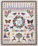 Click for more details of Sampler with Berries (cross stitch) by Eva Rosenstand