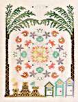 Click/tap for more details of Sand and Sun (cross stitch) by Ink Circles
