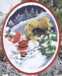 Click for more details of Santa and Ponies  (cross stitch) by Permin of Copenhagen