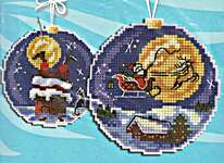 Click for more details of Santa Christmas Ornament (cross stitch) by MP Studios