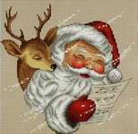 Click for more details of Santa Claus (cross stitch) by Les Petites Croix de Lucie