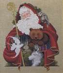 Click for more details of Santa of the Forest (cross stitch) by Lavender & Lace
