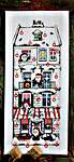 Click/tap for more details of Santa's House Advent Calendar (cross stitch) by Permin of Copenhagen