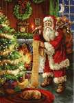 Click for more details of Santa's List (cross stitch) by Luca - S