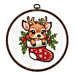 Click/tap for more details of Santa's Surprise (cross stitch) by Luca - S