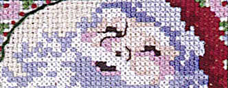 Click for more details of Santas (minis) (cross stitch) by Sam Hawkins