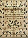 Click for more details of Sarah Garrard 1825 (cross stitch) by Needle Work Press