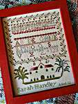 Click/tap for more details of Sarah Handley 1847 (cross stitch) by Mojo Stitches