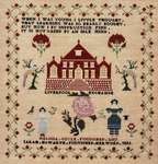 Click for more details of Sarah Howarth 1835  (cross stitch) by Hands Across the Sea Samplers