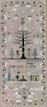 Click/tap for more details of Sarah Hughes, 1812 (cross stitch) by Kathy Barrick