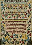 Click for more details of Sarah Reymes 1770 (cross stitch) by Hands Across the Sea Samplers