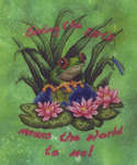 Click for more details of Saving the Earth (cross stitch) by Crossed Wing Collection