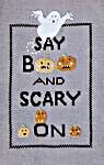 Click for more details of Say Boo! (cross stitch) by Madame Chantilly
