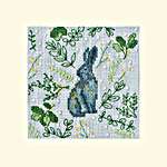 Click for more details of Scandi Hare Christmas Card (cross stitch) by Bothy Threads