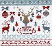 Click for more details of Scandinavian Christmas (cross stitch) by Les Petites Croix de Lucie