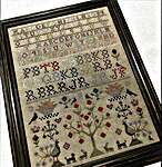 Click/tap for more details of Scarlet Berries (cross stitch) by The Scarlett House