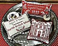 Click for more details of Schoolgirl Samplings (cross stitch) by The Scarlett House