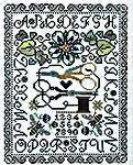 Click for more details of Scissor Sampler 2 (cross stitch) by Tellin Emblem