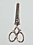 Click for more details of Scissors (beads and treasures) by Birdhouse Enterprise