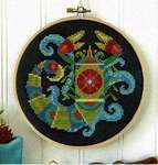 Click/tap for more details of Scorpio (cross stitch) by Satsuma Street