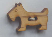 Click for more details of Scottie Dog Buttons (beads and treasures) by Milward