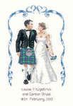 Scottish Wedding - 27 count evenweave