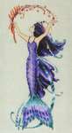 Click/tap for more details of Sea Flora (cross stitch) by Nora Corbett
