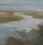 Click for more details of seascape (oil on canvas) by Yvonne Healy