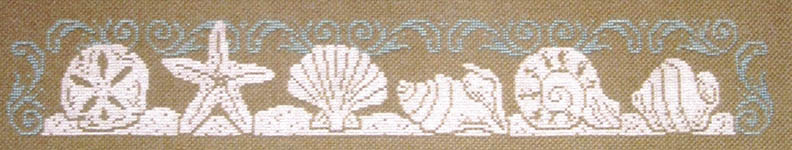 Click for more details of Seashell Silhouette (cross stitch) by Imaginating