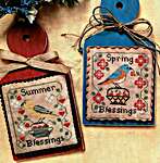 Click/tap for more details of Season's Blessings 2 (cross stitch) by Lila's Studio