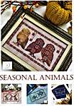 Click/tap for more details of Seasonal Animals (cross stitch) by Yasmin's Made with Love
