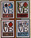 Click/tap for more details of Seasons (cross stitch) by Hinzeit