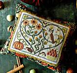 Click for more details of Seasons Of The Heart - Autumn (cross stitch) by The Blue Flower