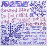 Click for more details of Second Star (cross stitch) by Tempting Tangles Designs