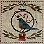 Click/tap for more details of Seeking Floss & Flax (cross stitch) by Artful Offerings