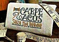 Click for more details of Seize the Needle (cross stitch) by Silver Creek Samplers