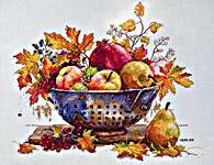 Click/tap for more details of September Dew (cross stitch) by Merejka