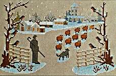 Click for more details of Serenity Of Winter (cross stitch) by Twin Peak Primitives