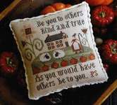 Click for more details of Serial Bowl Collection Sampler Lesson 4 (cross stitch) by Plum Street Samplers