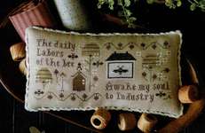 Click/tap for more details of Serial Bowl Collection Sampler Lesson Three (cross stitch) by Plum Street Samplers