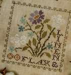 Click for more details of Sew Together Number 4 - Flax and Linen (cross stitch) by Jeannette Douglas