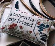 Click/tap for more details of Sewn In Friendship (cross stitch) by Heartstring Samplery
